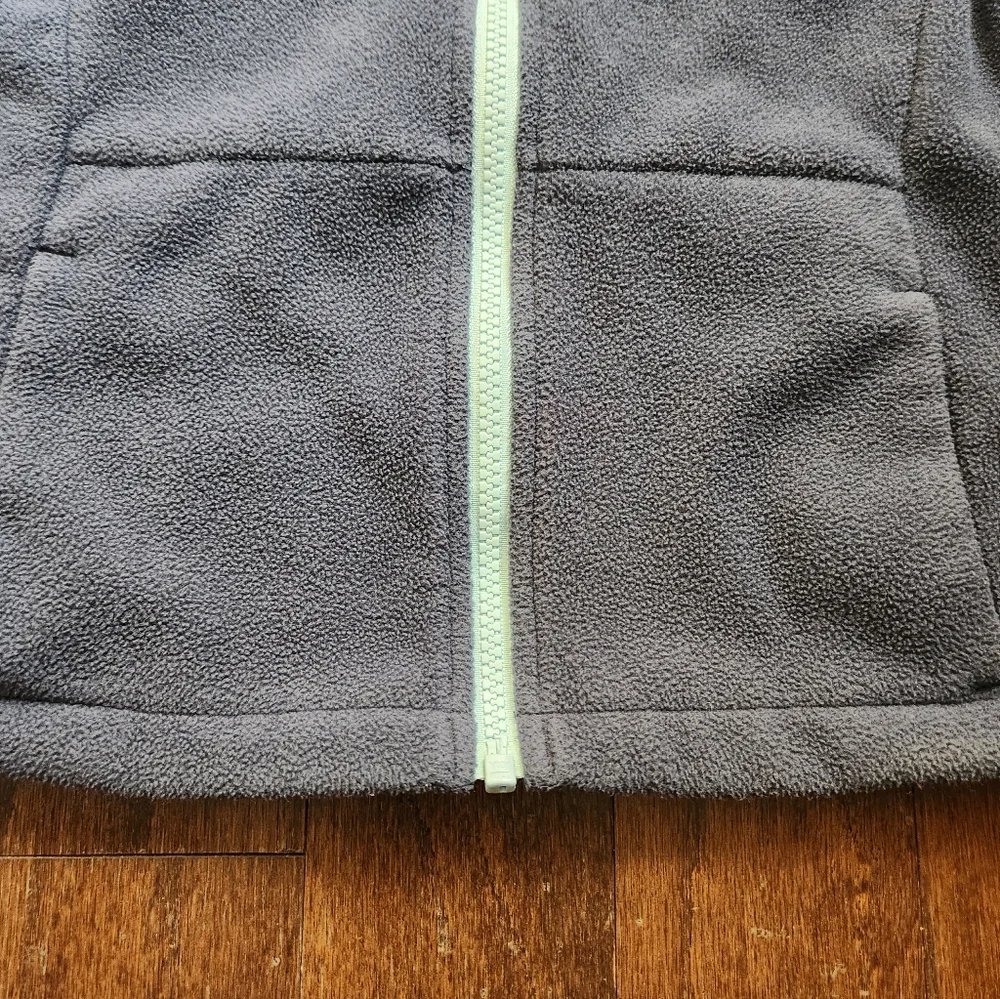 Columbia Kids' Navy Fast Trek II Full-Zip Fleece Hoodie Jacket Size XS